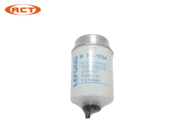 O filtro Caterpillar da máquina escavadora abastece o filtro 2506527 P551432 FS19989 do separador de água