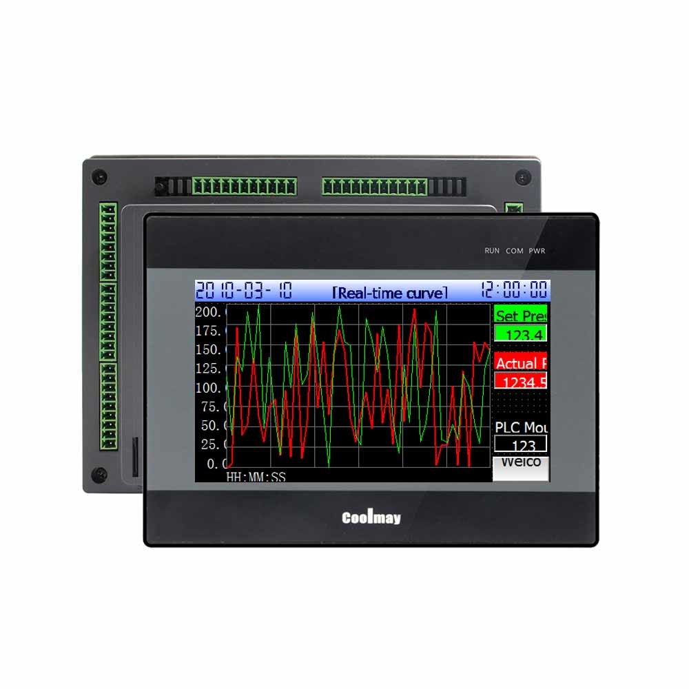 7 регуляторы интегрированные дюймами HMI PLC комбинированные сервопривода мотора QM3G