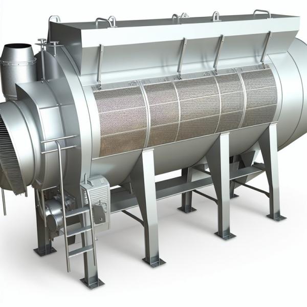 High-Capacity Corn Dryer Machine with Clean Hot Air Heating