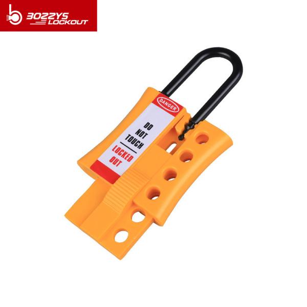 Multifunction Yellow Insulation Nylon Hasp Lockout Wear Resistant