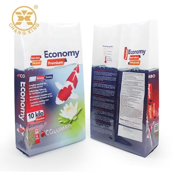 20kg Pesticide Aluminum Foil Stand Up Pouch Flat Bottom Organic Fertilizer Packaging Bags