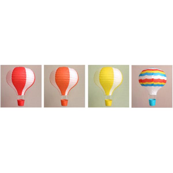 Hot Air Balltoon Paper Lanterns, Shopping Arcade Celebrations, Birthday Parties, Kindergarten Hanging Ornaments