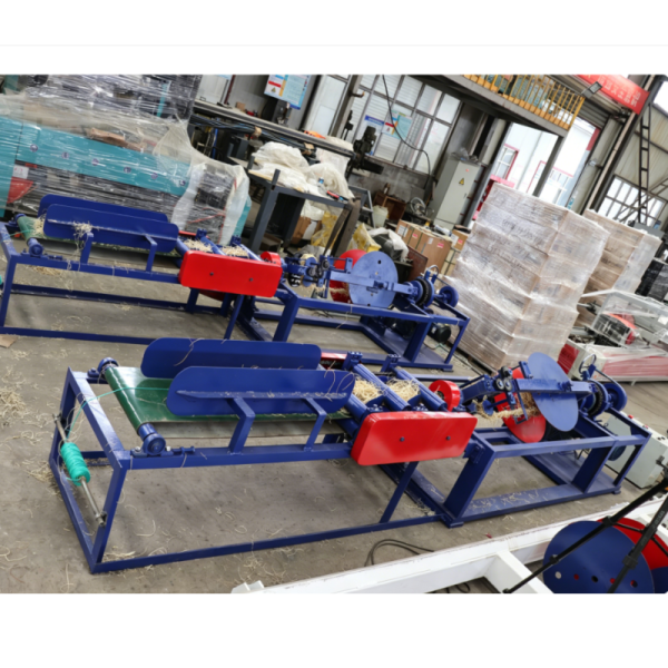 Wood Wool Rope Machine with Easy to Operate 10-30MM Rope Size 450M/H Capacity