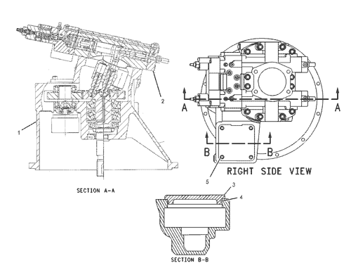 123-2235 153-9185 Гидравлический насос экскаватора A8VO160 для категории 330B