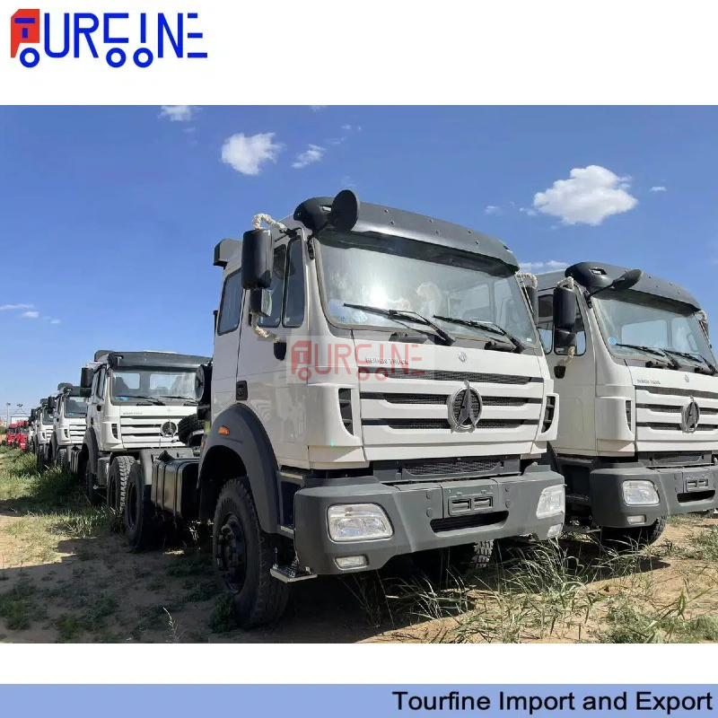 BEIBEN 2642SZ 6X4 420HP 40 Ton Tractor Truck Head For Heavy duty Transportation