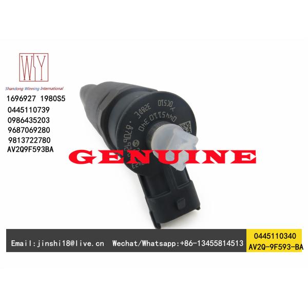 Bosch Genuine and New Fuel Injector 0445110340 0445110739 0986435203 for 1980S5 1696927 9687069280 AV2Q-9F593-BA