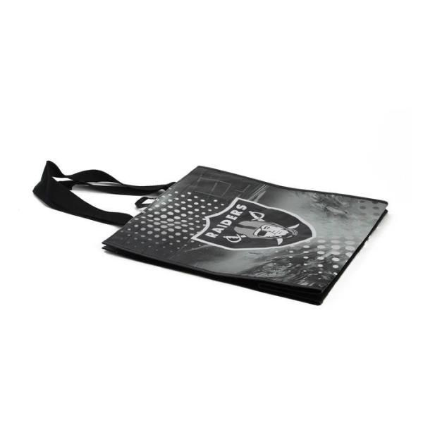 BOPP Laminated Shopping Bags Reusable Recyclable PP Material Tote Woven Shopping Bag
