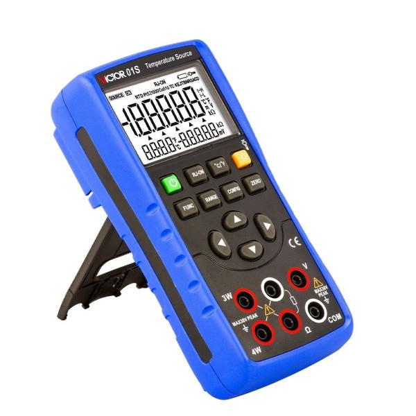 VICTOR 01S Gerador de sinal de temperatura Temperatura Calibrador de processo de fonte multimetro