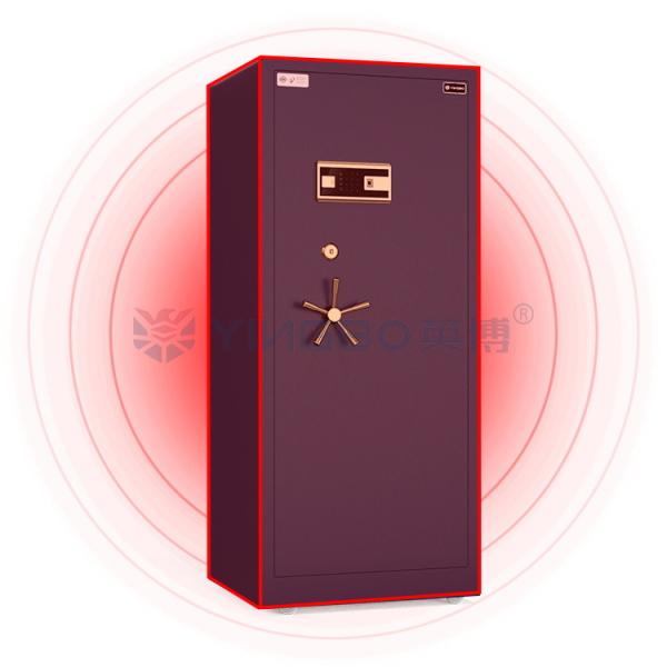 OEM Double alarme Jeux de montre Winder coffre-fort Boîte d'acier massif avec 7 voies ouvertes
