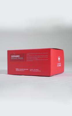 2 Pounds Ceramic Front Brake Pads for Heavy Duty Applications