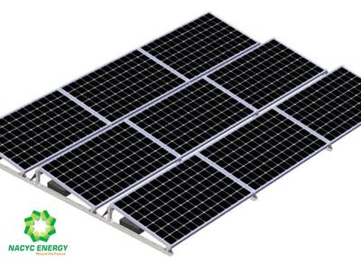 Suporte solar estabilizado flexível do sistema solar do reator com defletor do vento