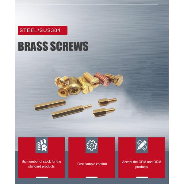 Система метрических измерений Плоская шестеренковая головка латуни Машинный винт с черной оксидной отделкой