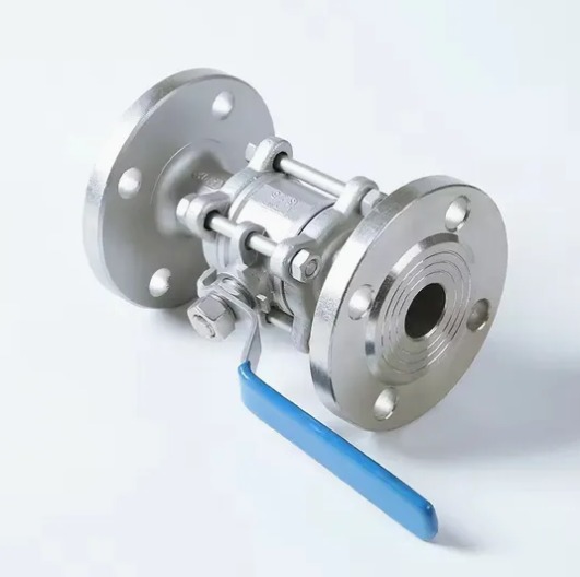 3 Piece Stainless Steel Ball Valve High Pressure CF8/CF8M Factory Price Manual Ball Valve