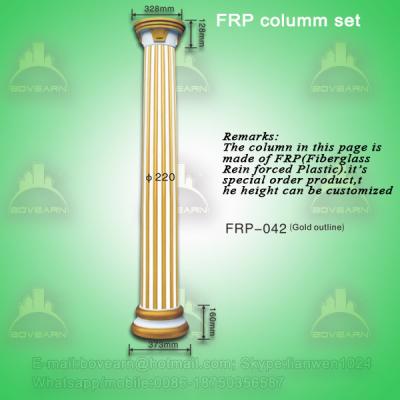 Polyurethane roman pillars/ PU wedding cake pillars