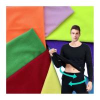 Terry Hook e tecido de spandex de nylon ligado 170-230gm para equipamentos esportivos médicos