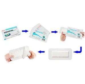 Custom Size Hydrogel Film Fast Self Adhesive Wound Dressing