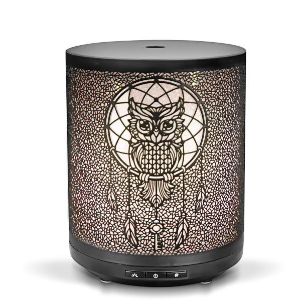 Essential Oil Bpa Free Ultrasonic Metal Aroma Diffuser For Yoga Room