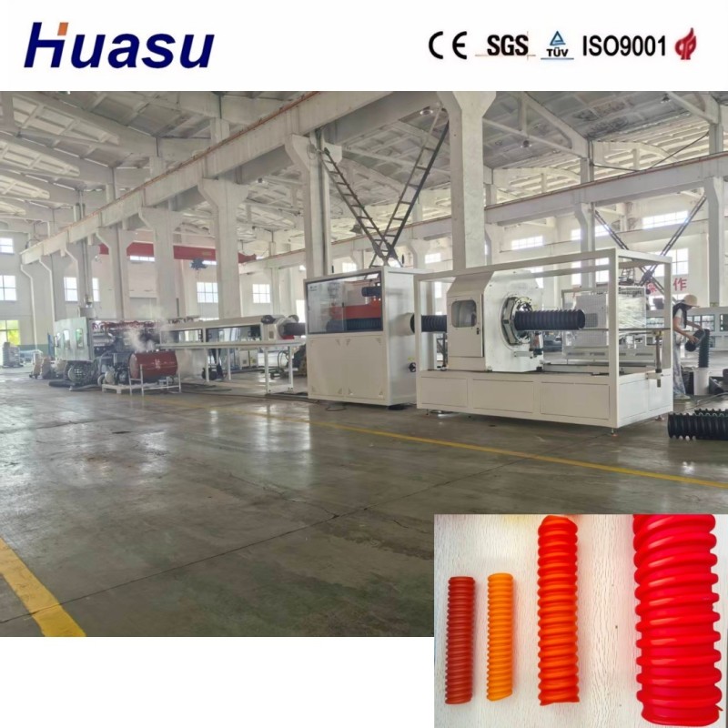Fully Automatic Single Wall Corrugated Pipe Production Line 32mm-2000mm Diameter for Underground Sewage Systems