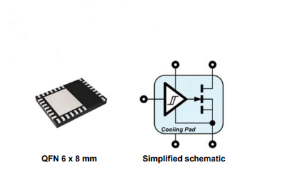 Быстрые поручая переключатели IC 30-QFN распределения силы обломока NV6127 650V 12A