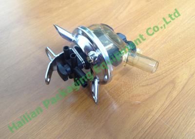 capacidade 300ml que ordenha o coletor com tampa do PC/base de aço inoxidável