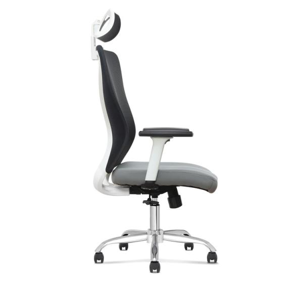 Executive Swivel Mesh Office Chair With Headrest 4h Cozy Adjustable 3d