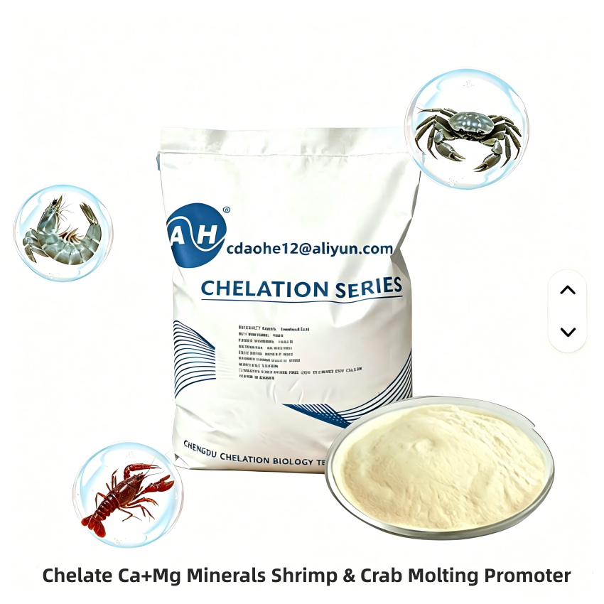 Aquatic Feed Additives Mineral Organic Calcium Amino Acid Chelate Mg+Ca for