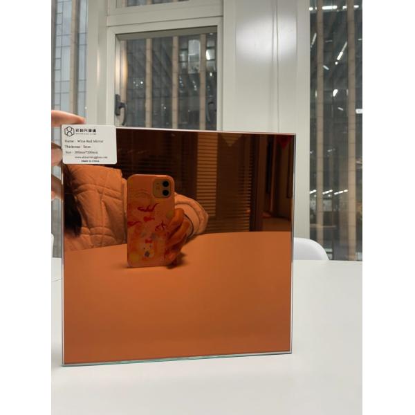 1.5mm 2mm 4mm 5mm Aluminum Mirror Glass/Silver Mirror/Copper Free Mirror/Colored Mirror Glass/Safety Bathroom Anti Fog Mirror Customized