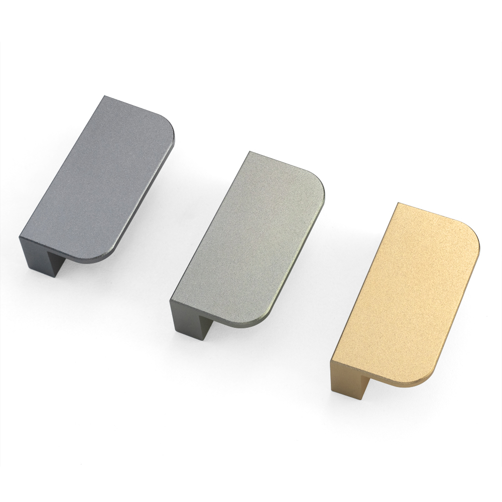 New Alloy Gold square Cabinet Knobs Aluminum Cabinet Handle Maniglie Color Rame Per Mobili Cucina for Furniture Door