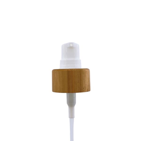 Деревянный бутылочный экран Бамбук Пластиковый очистный насос Косметический спрей Лосьон Капсула