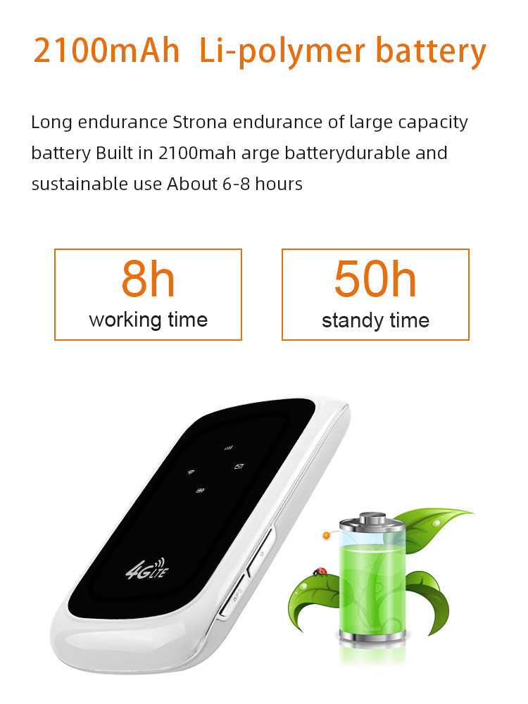 маршрутизатор кармана 150Mbps 4G