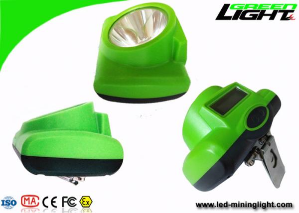 Anti Explosive Led Mining Headlamp Cordless GLC-6 OLED Screen 13000lux IP68 Waterproof