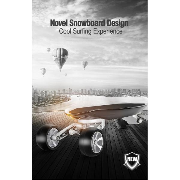 Light Weight 1000W 4 Wheel Skateboard With Bluetooth Remote Control