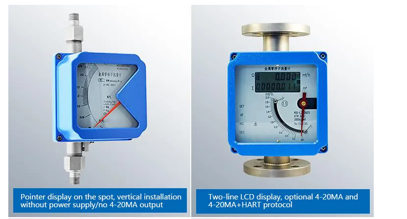 Stable Rotary DN80 Metal Tube Flowmeter With Long Service Life