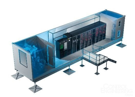 Сразу охлаждая Containerized центр данных с гибким расширением