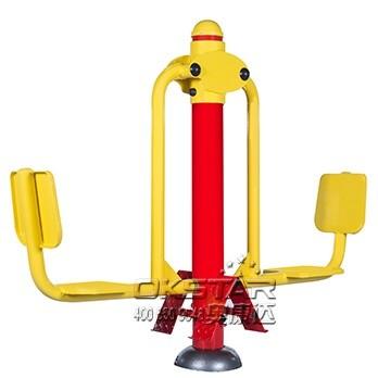 China good quality cheap manufacturer of galvanized outdoor fitness trainer leg press