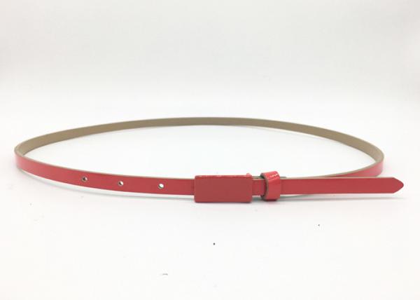 Ferrakiss Women 's Fashion Skinny PU Leather Belt 2/5”Wide Plaque Buckle BRACHI