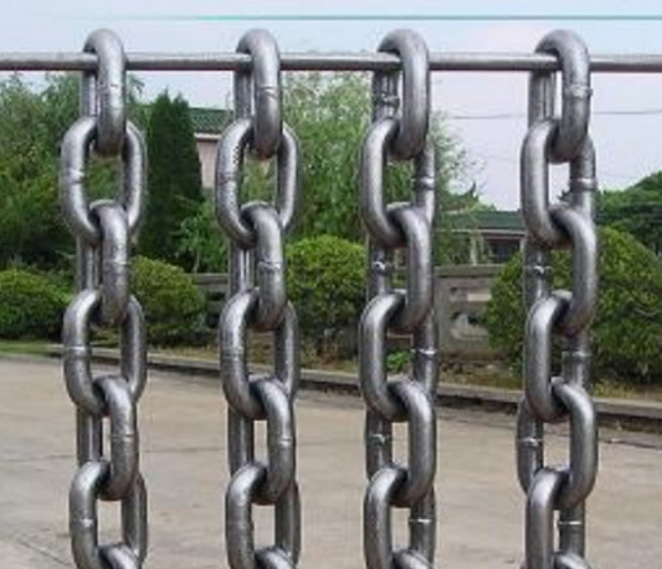 Гальванизированная цепь M4 цепи DIN 5684 10mm гальванизированная - M22 0.35kg/M