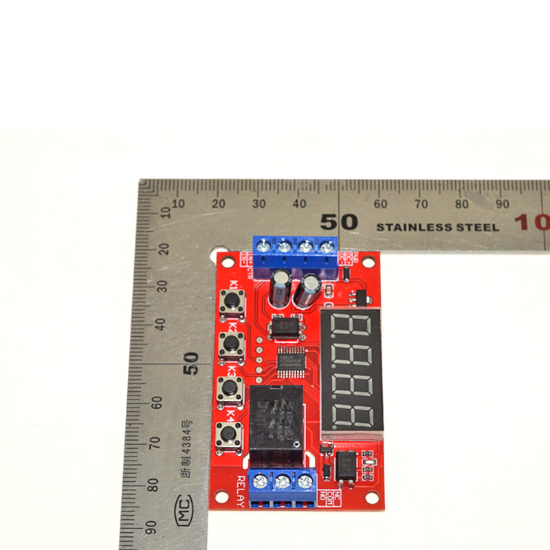 Модуль реле времени задержки DC 5V 12V 24V OKYSTAR