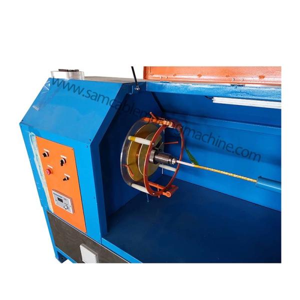 Economy and durability Silver Plated Copper Tape Taping Production Line wire and cable machine cable making machine