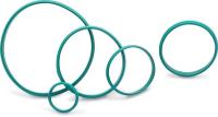 Les joints de tuyau Walform scelle la pression verte de FKM O Ring Material 80mpa