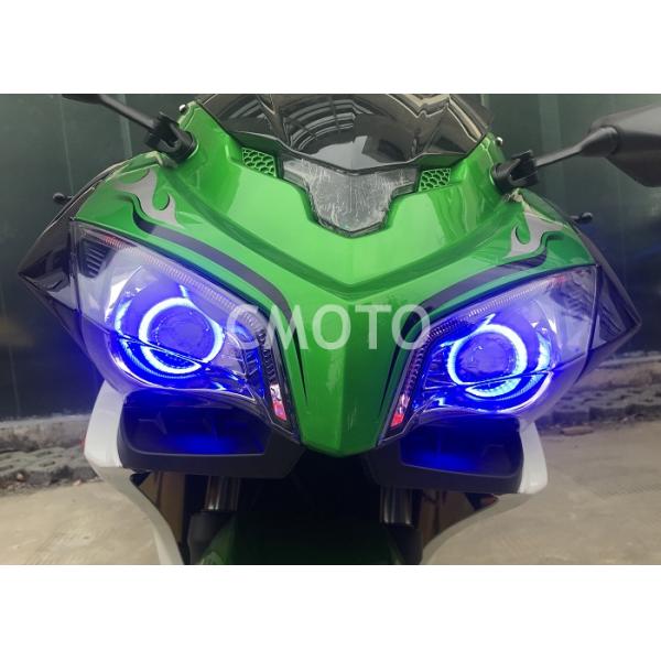 Stainless Steel Muffler Moto Street Bikes Double Cylinder 350cc Water Cooled Engine