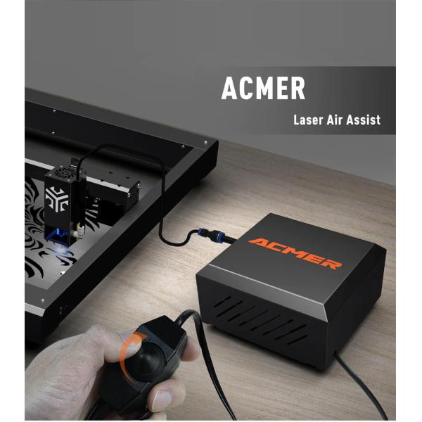 AC 110V / 220V Laser Engraver Air Assist Pump 30L/Min Laser Air Assist Kit