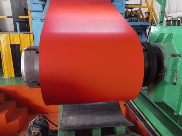 Prepainted Colour Coated Steel Coils 600mm-1250mm For Building Materials