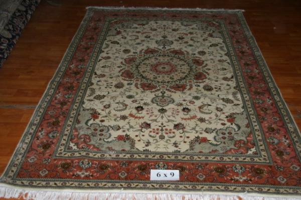 wool/silk mixed persian rug turkish rug traditional rug handmade rug