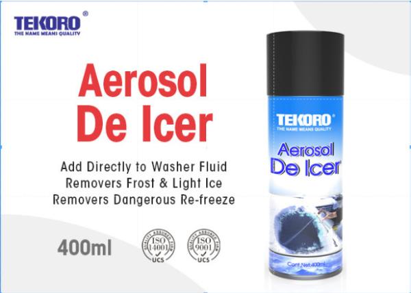 Additif de dégivrage des pare-brise / pulvérisation de glace et de gel
