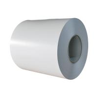 Tráfego Branco 0,75 mm 1250 mm Z220 PPGI bobinas de revestimento de cor pré-pintadas DX51D para painel de parede de telhado de perfil
