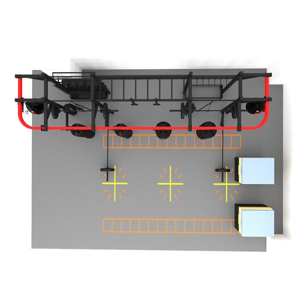 45kg To 150kg Double End Heavy Bag Hanger Wall Mount Punching Bag Rack