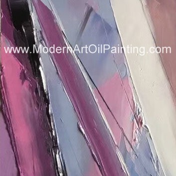 Абстрактные картины парусников ножа палитры, покрашенное вручную толстое искусство холста масла