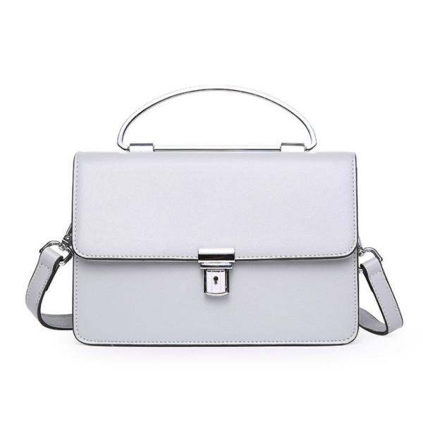 Cowhide Lady Bag Real Leather Handbags Flap Newest Cross-body Bags with Lock