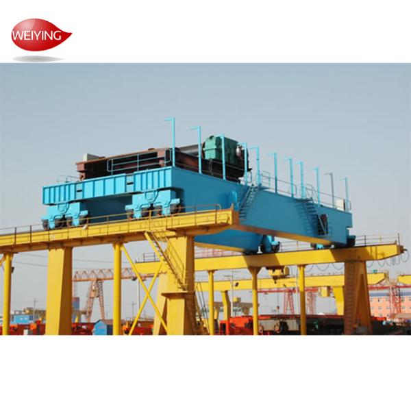 Double Girder 32t Lifting Overhead Bridge Crane A6 Pendent Control